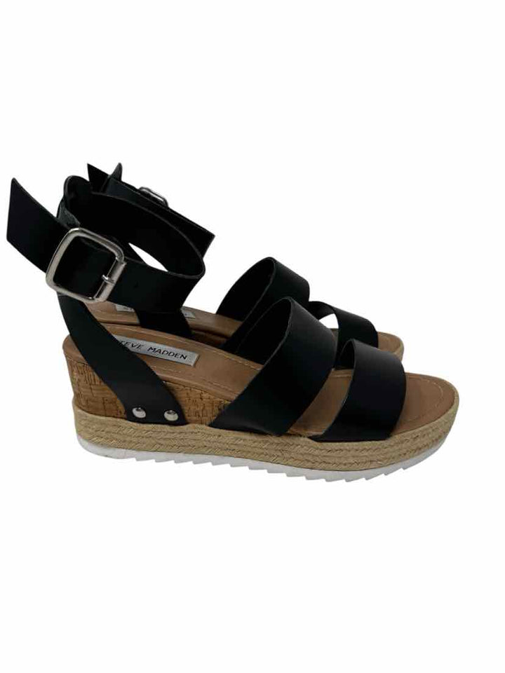 Shoe Size 7 Steve Madden Black Sandals