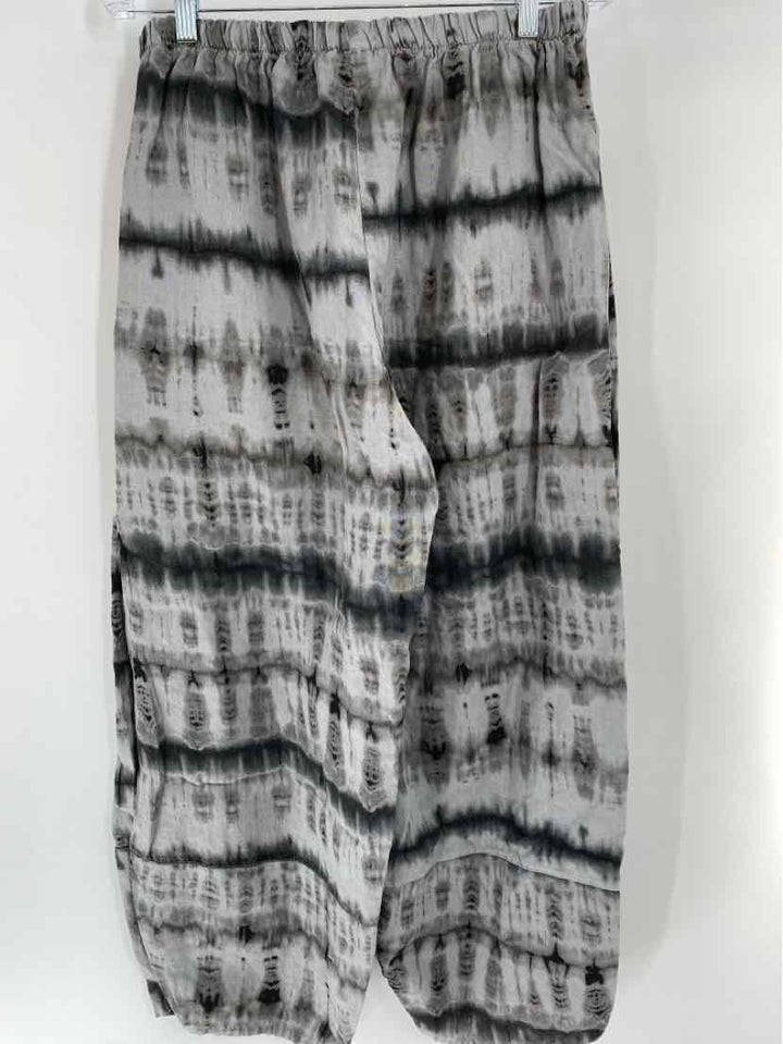 Size XL BRYAN WALKER Gray Linen Capri