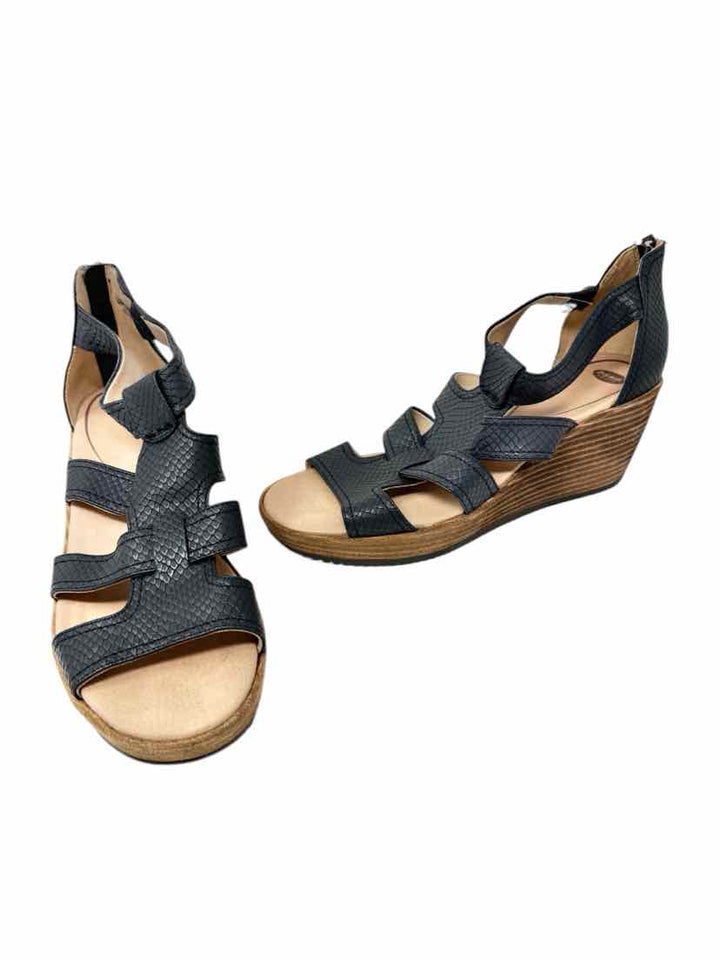 Shoe Size 9.5 dr scholls Black Sandals