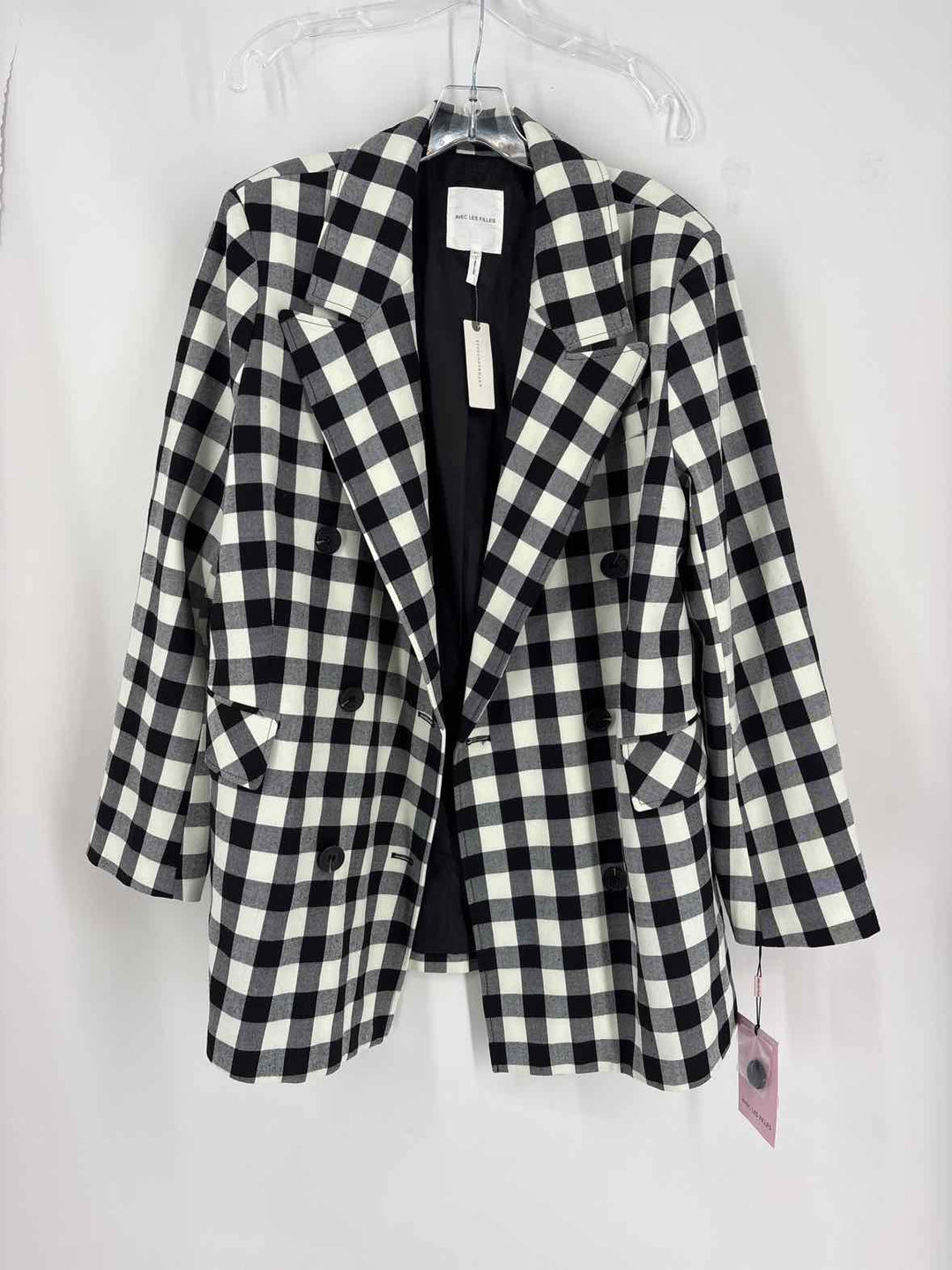 Size XL AVEC LES FILLES Black/White Blazer