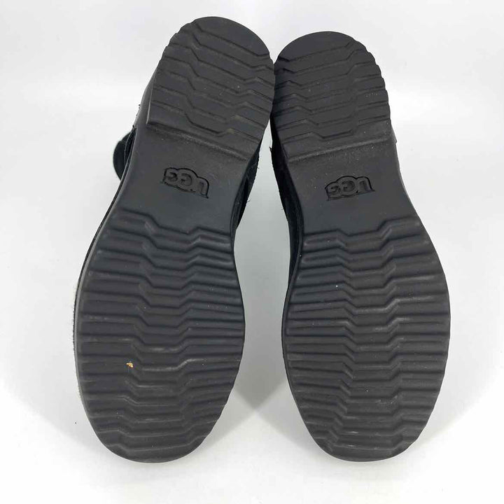Shoe Size 6.5 Ugg Black Leather Boots