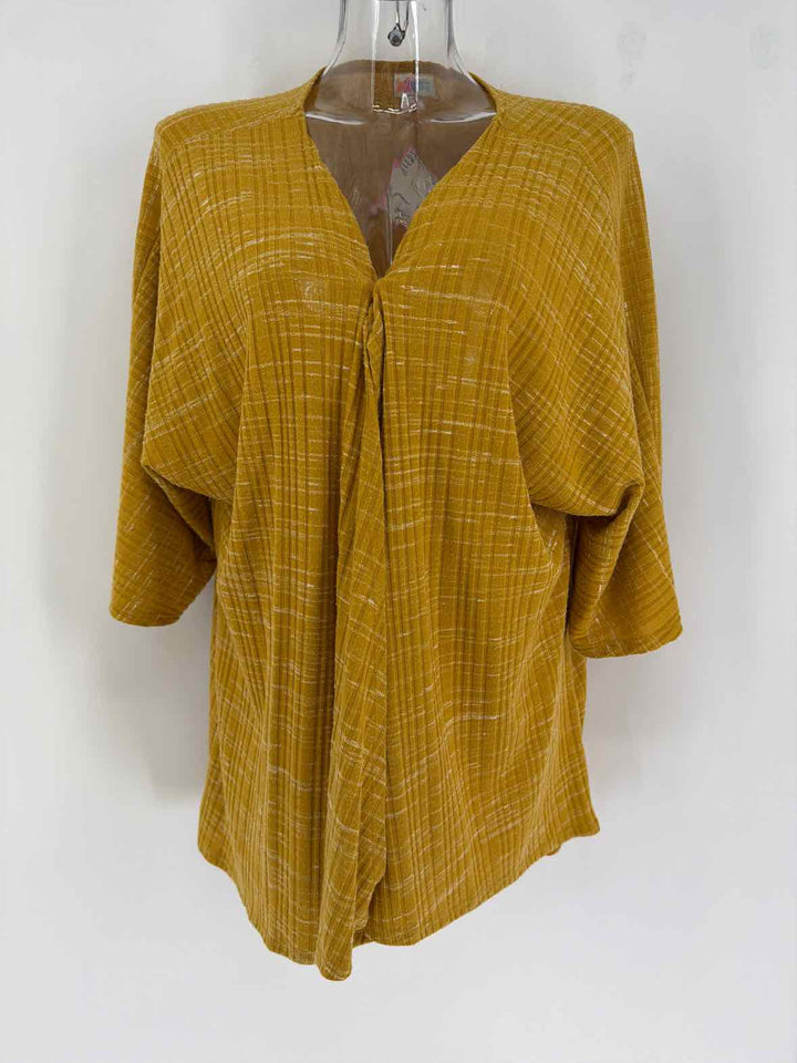 Size M lularoe Mustard Cardigan