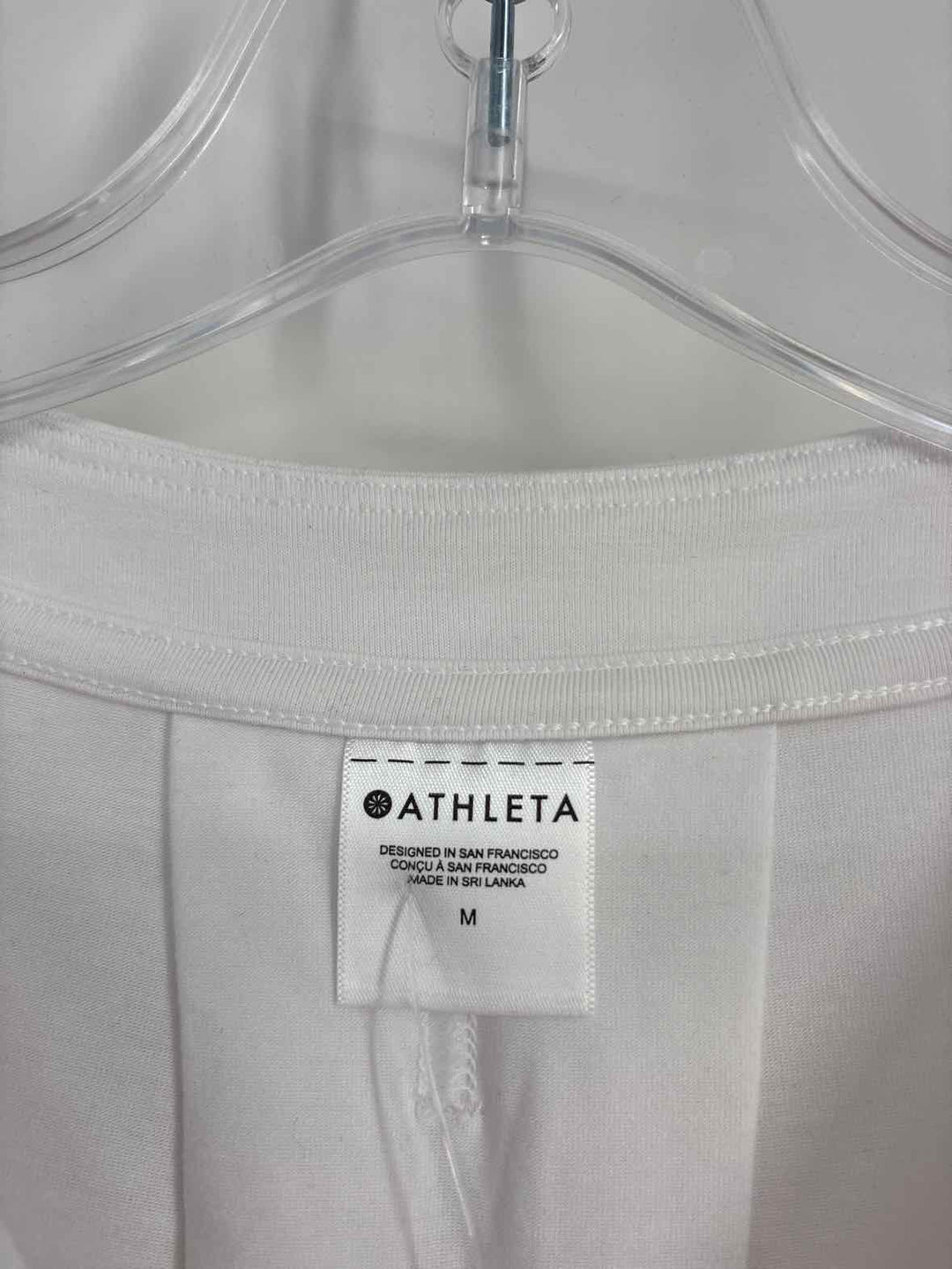 Size M Athleta White Shirt