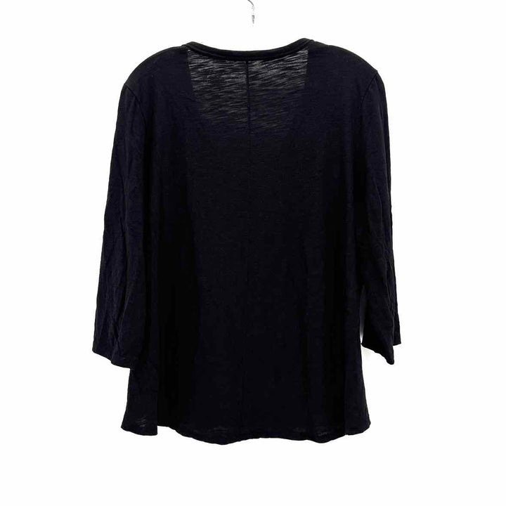 Size XL Chico's Black Shirt