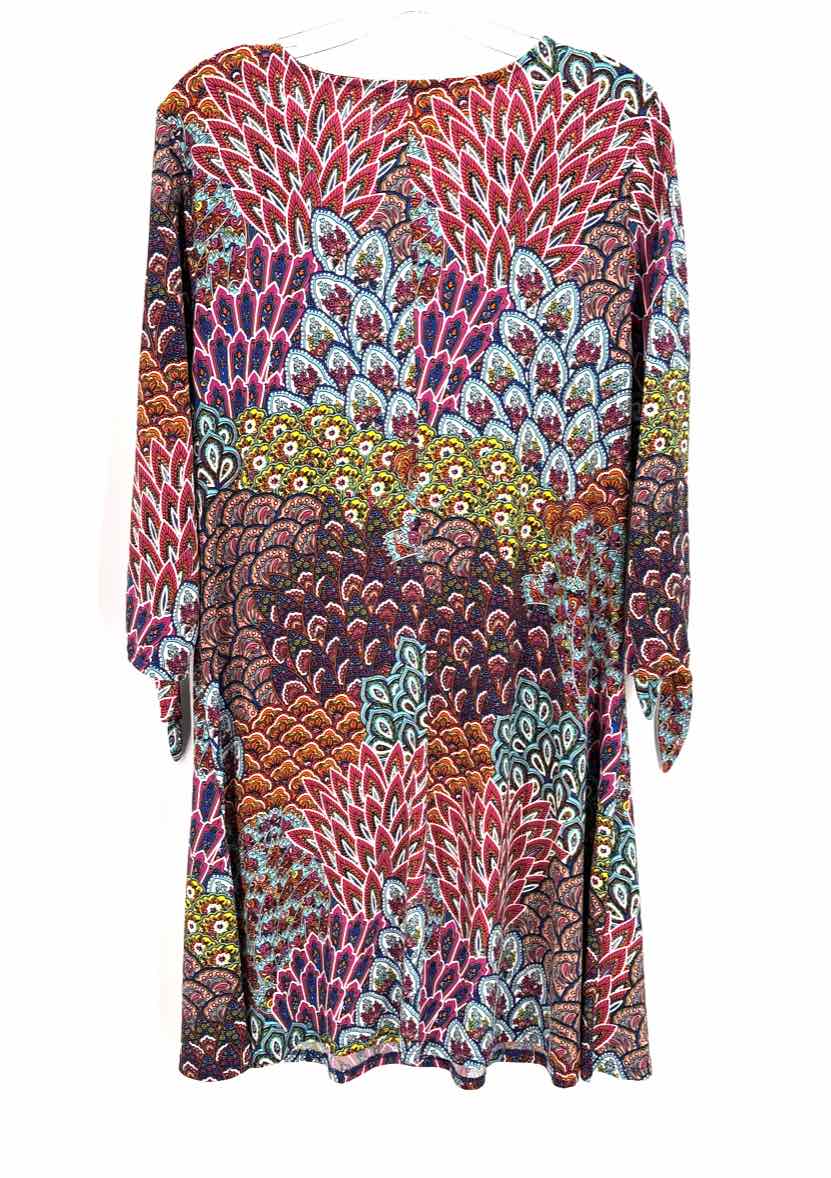 Size L MSK Multi-Color Dress