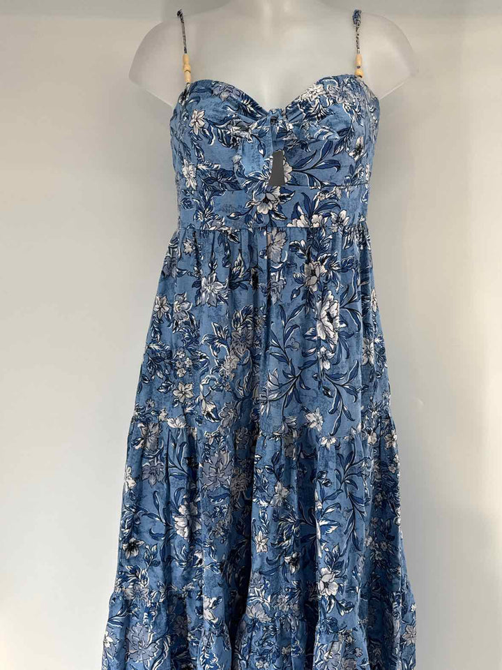 Size M HOUSE OF HARLOW Blue Dress