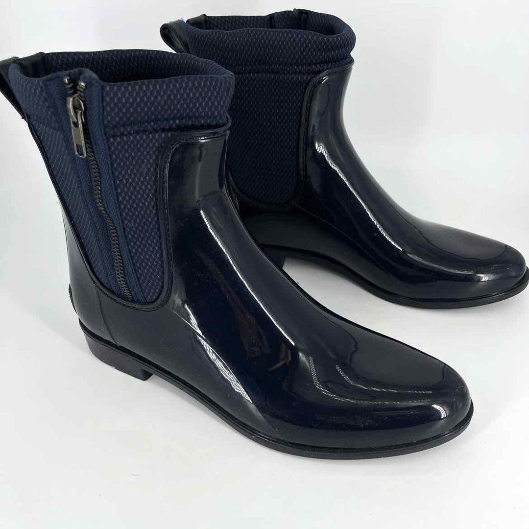 Shoe Size 11 Nine West Navy Knit Boots