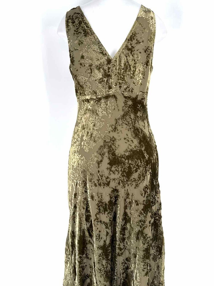 Size 6 MNG Green Dress