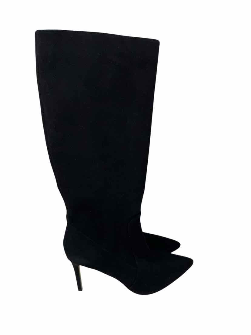 Shoe Size 8 Nine West Black Suede Boots