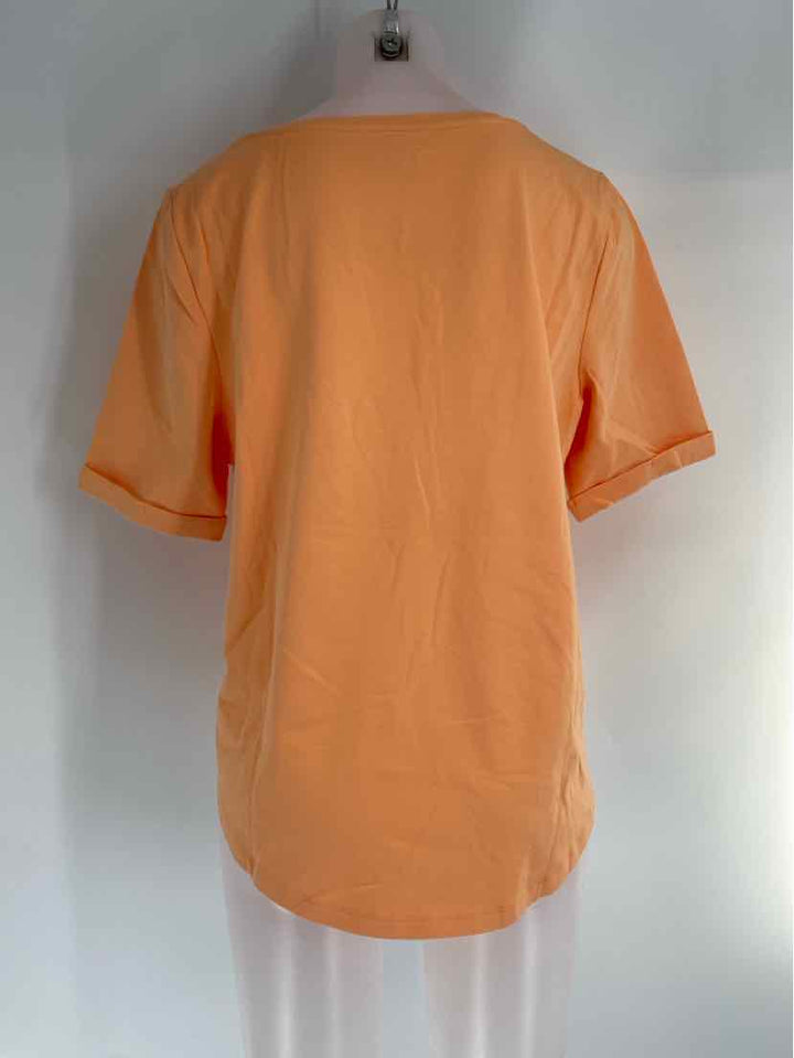 Size L Chico's Orange Shirt