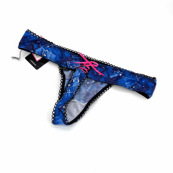 Size M Blue PANTIES