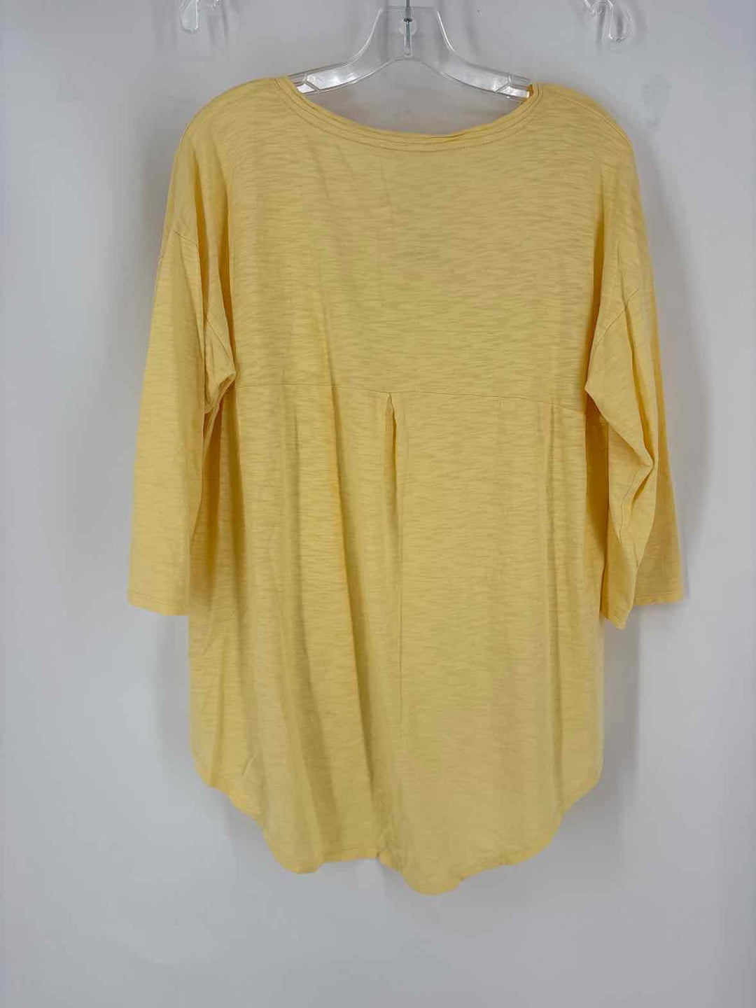 Size XL Chico's Yellow Shirt