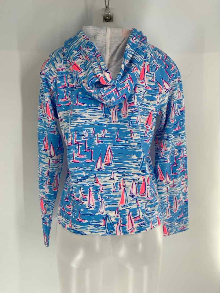 Size M Lilly Pulitzer Blue Shirt