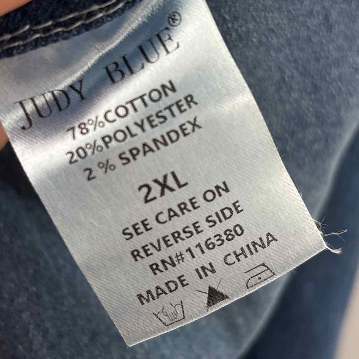 Size 2X JUDY BLUE Denim Pants