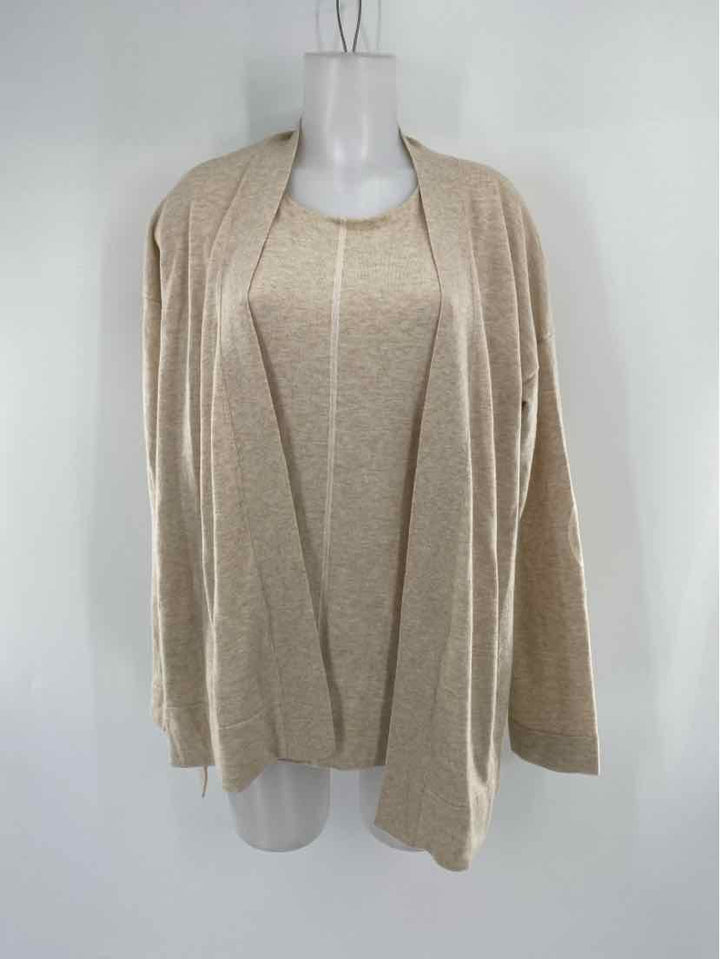 Size XL Akris Beige Cardigan