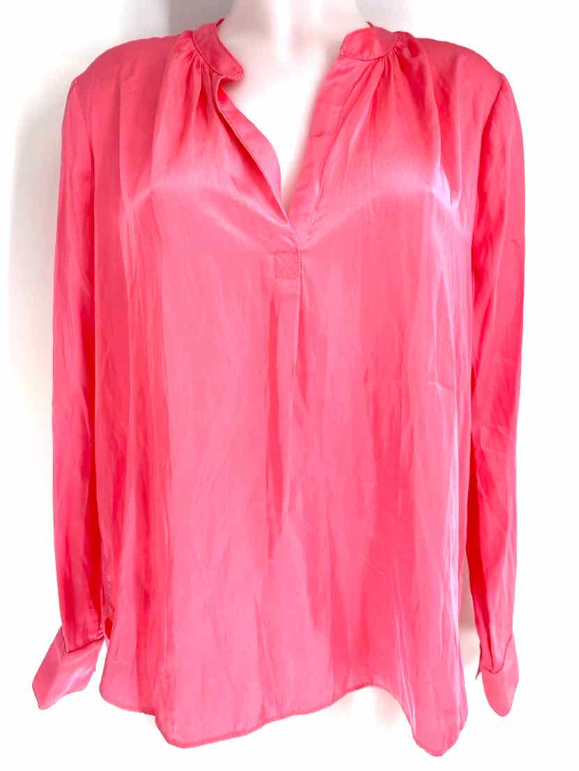 Size L MUSE Fuschia Sateen Shirt