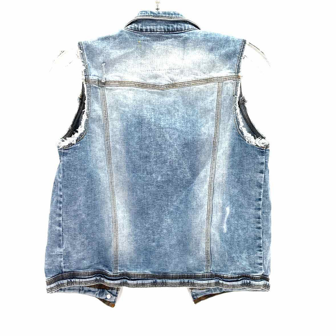 Size S COMFORT Blue Denim Vest