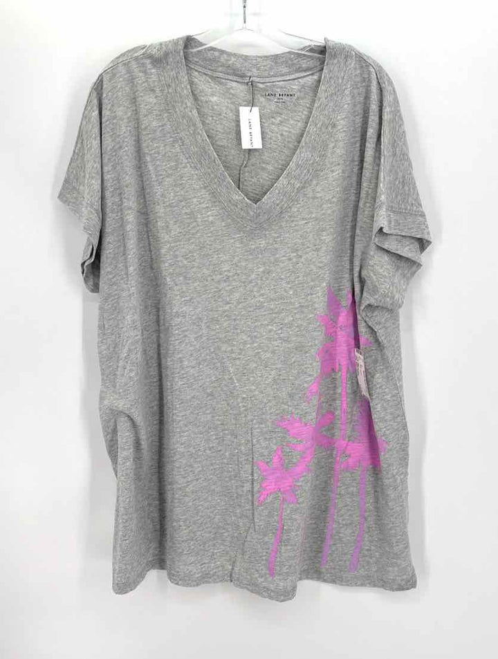 Size 22/24 LANE BRYANT Gray Shirt
