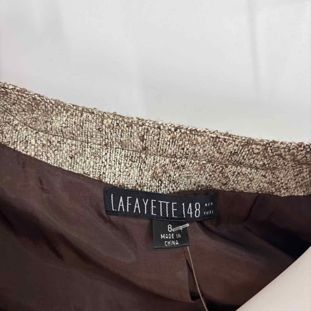 Size 8 LAFAYETTE Gold Blazer