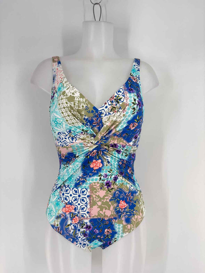 Size 8 Teal Swimsuit