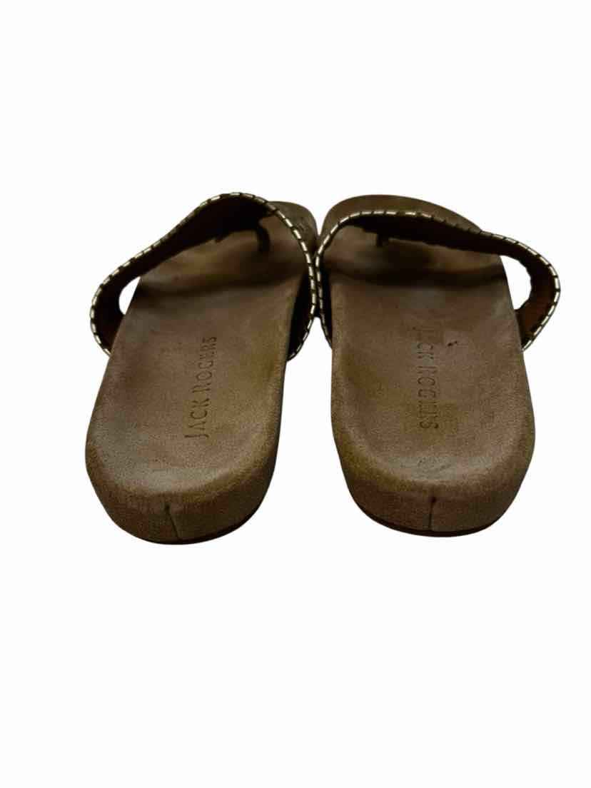 Shoe Size 10 Jack Rogers Gold Sandals