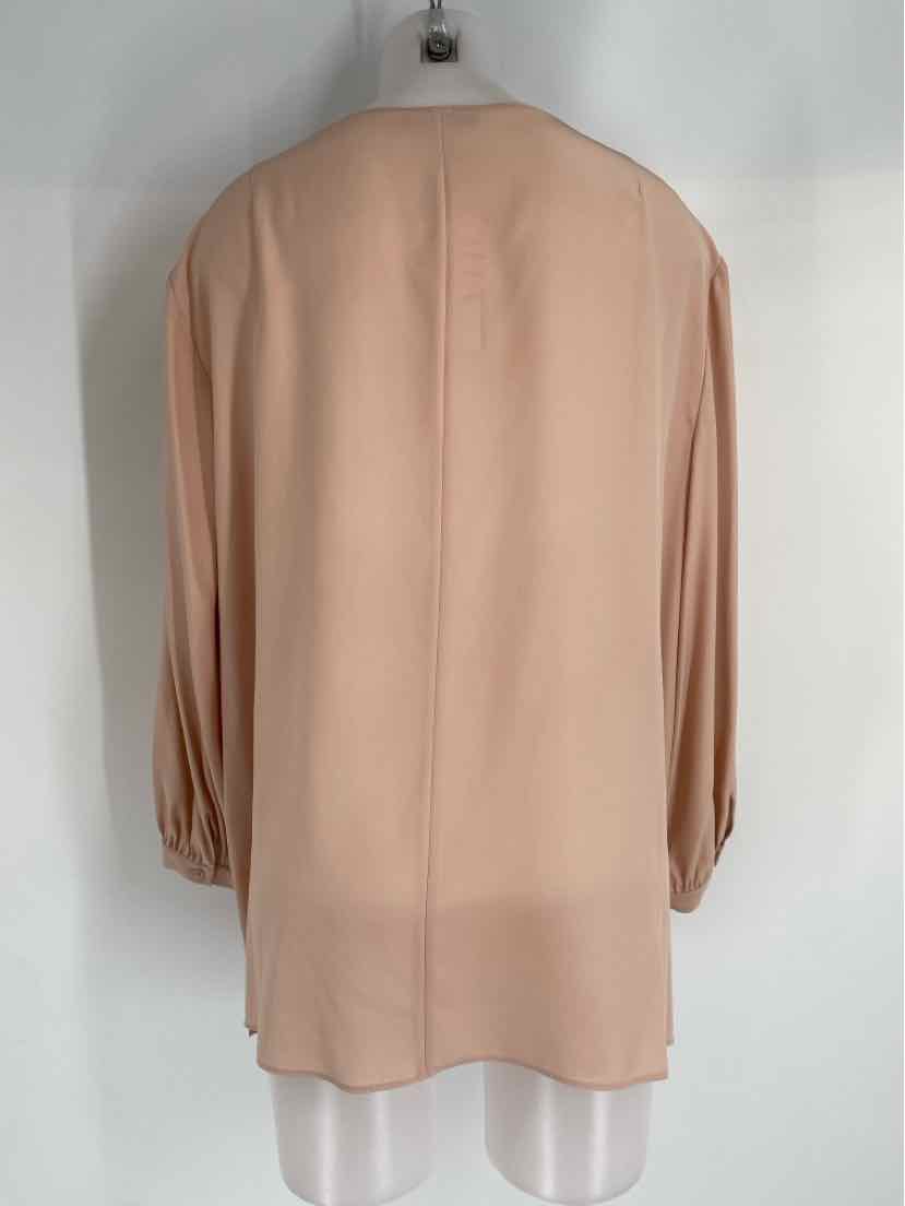 Size 3X LAFAYETTE Pink Silk Shirt