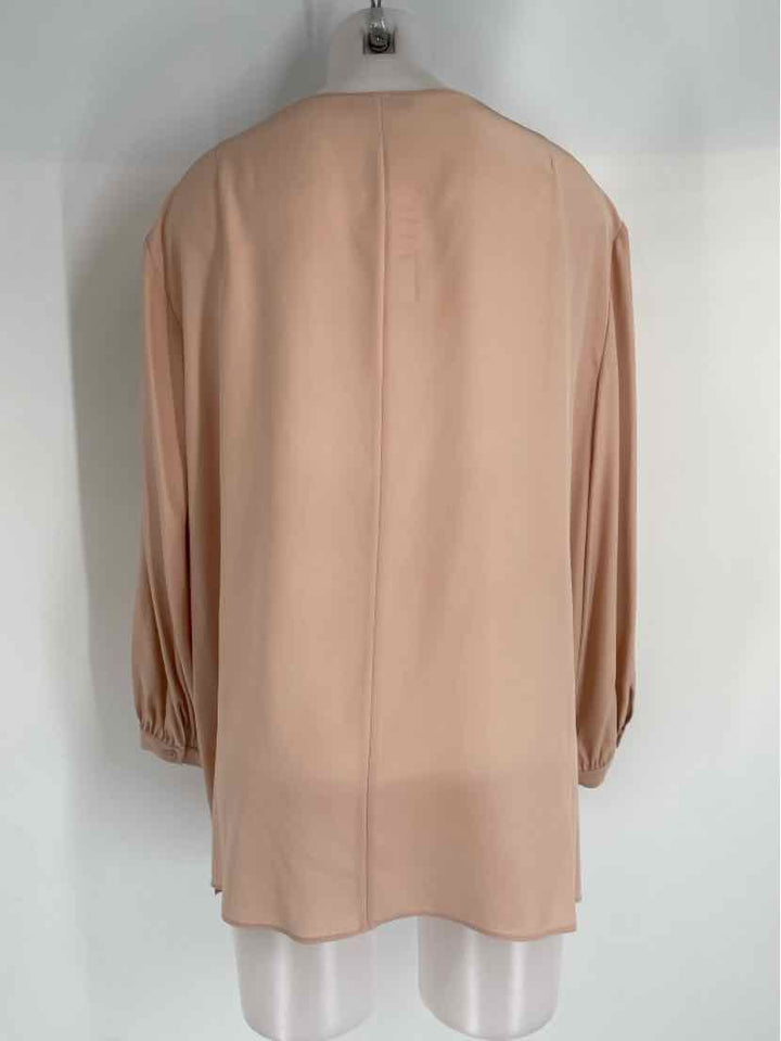 Size 3X LAFAYETTE Pink Silk Shirt
