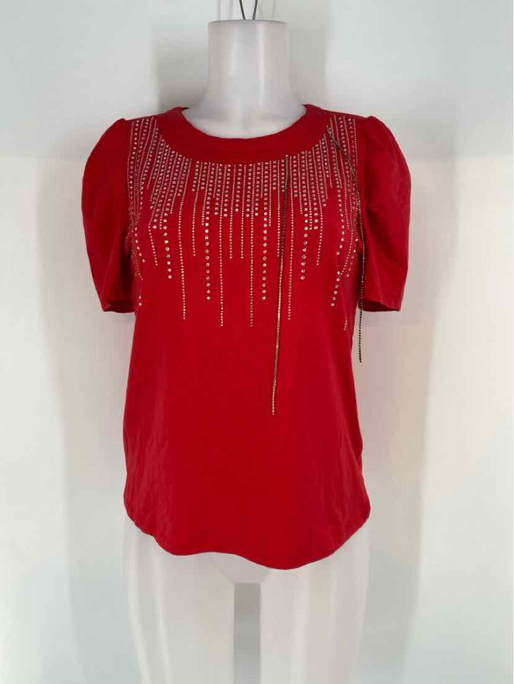 Size XS DKNY Red Shirt