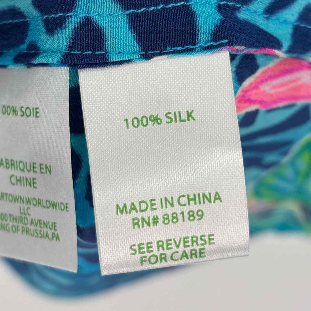 Size XL Lilly Pulitzer Blue Shirt