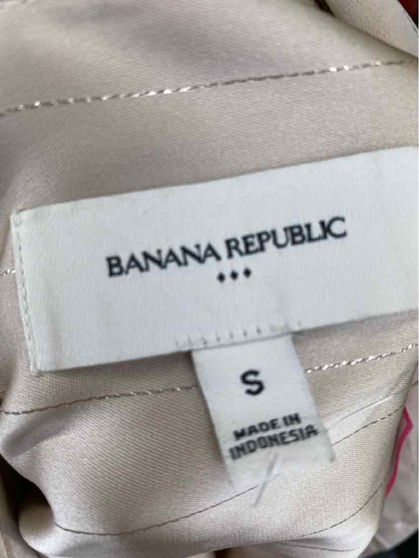 Size S Banana Republic Tan Silk Shirt