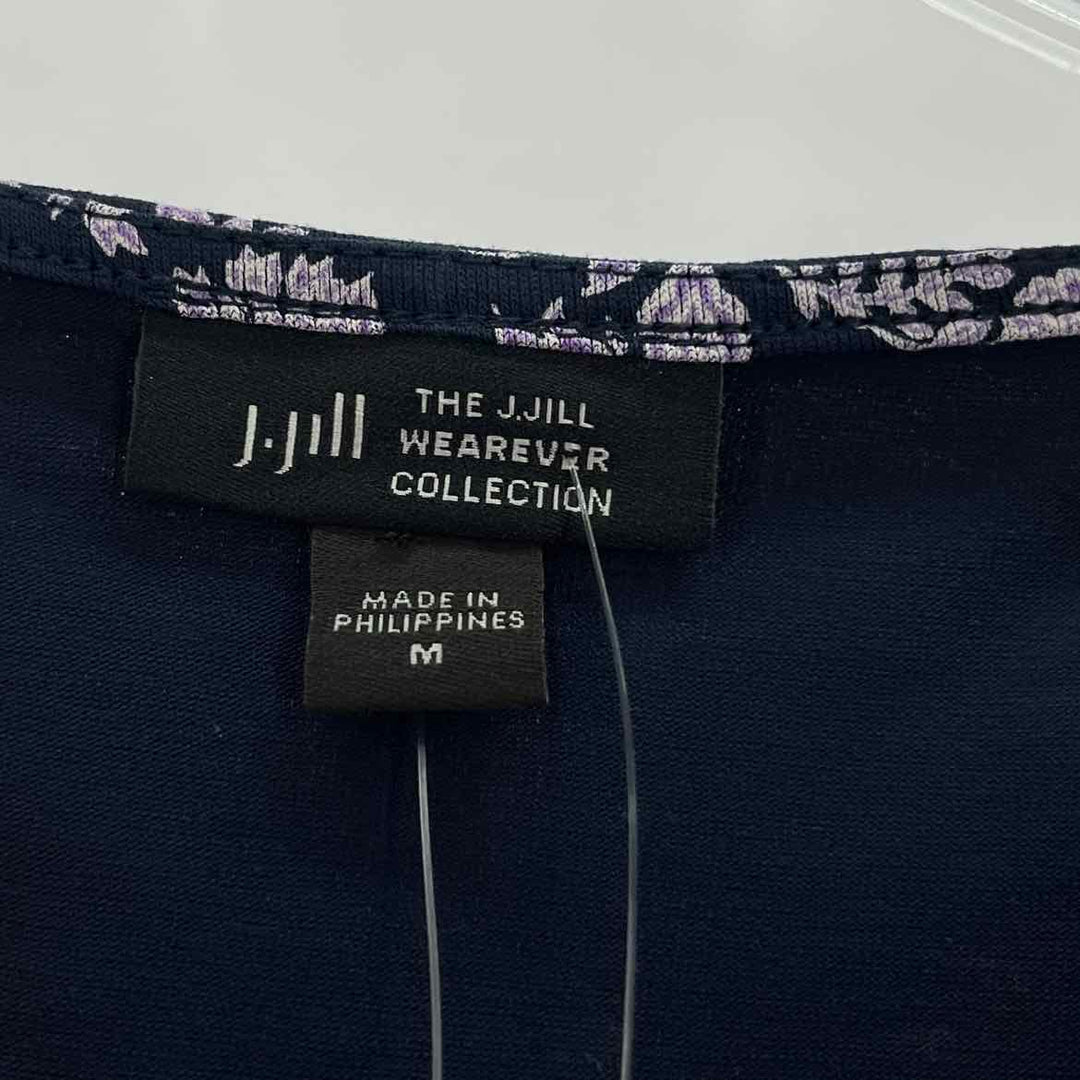 Size M J JILL Navy Shirt