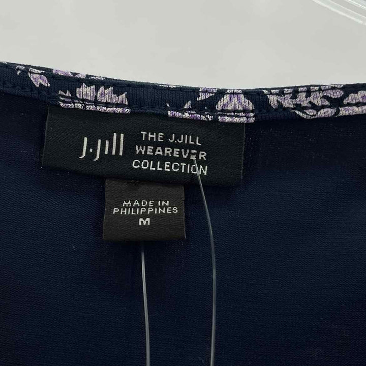 Size M J JILL Navy Shirt