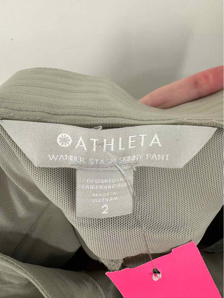 Size 2 Athleta Green Pants