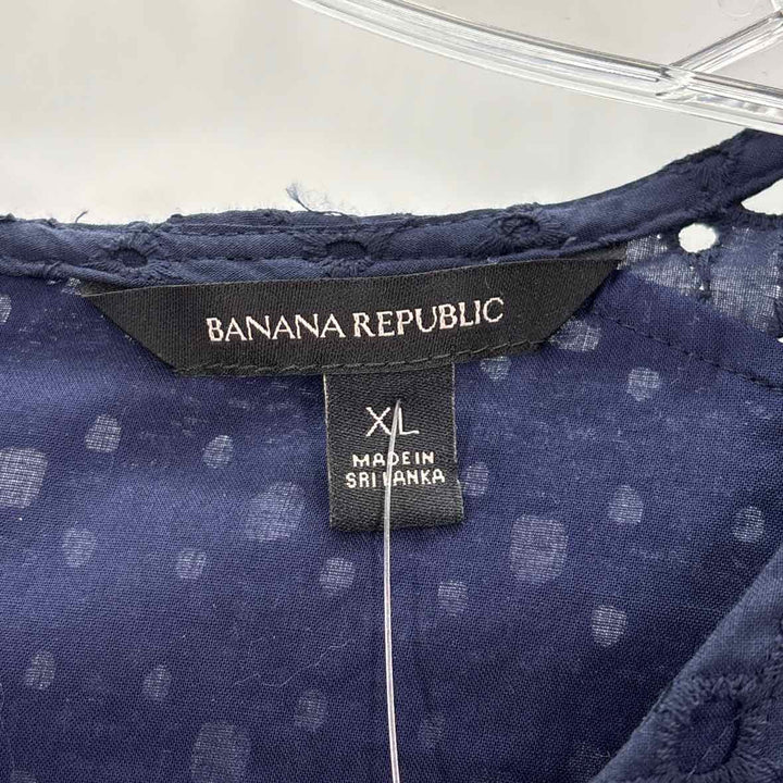 Size XL Banana Republic Navy Shirt