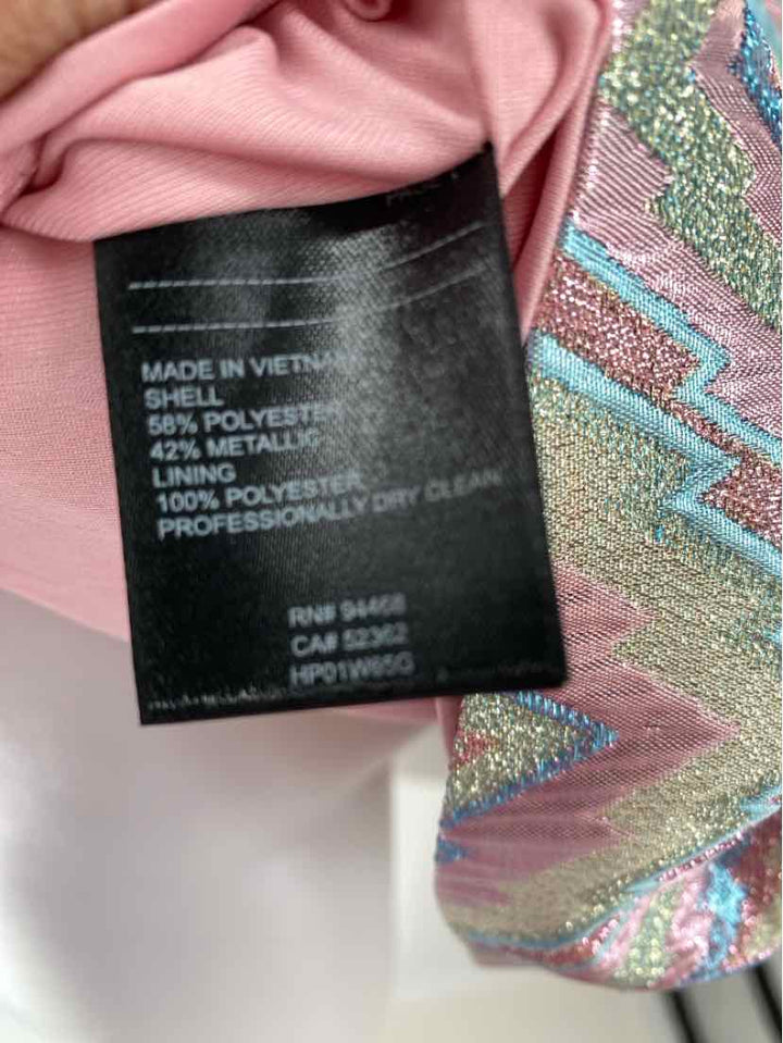 Size 4 LAUNDRY Multi-Color Dress