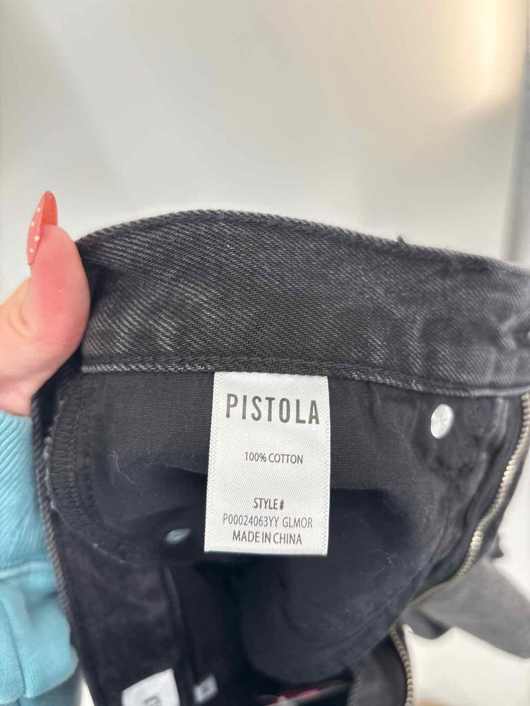 Size 26 Pistola Black Shorts