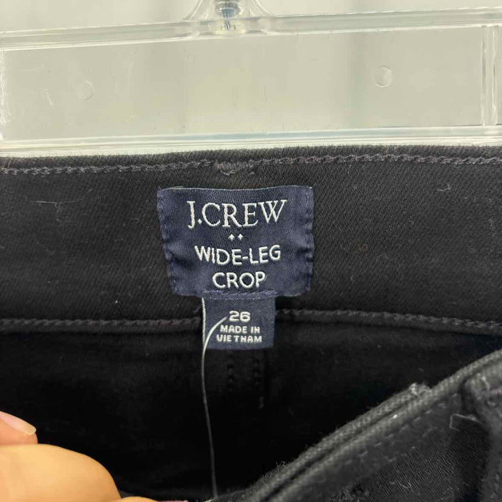 Size 26 J Crew Black Pants