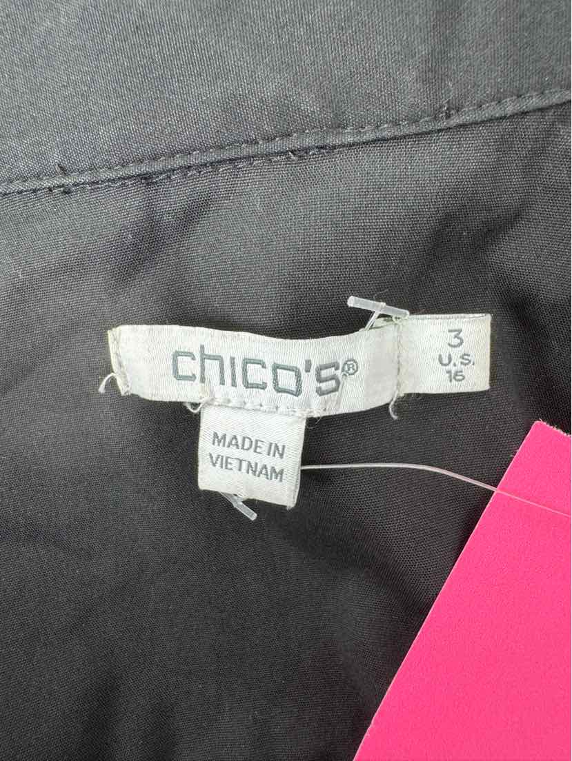 Size 16 Chico's Black Dress