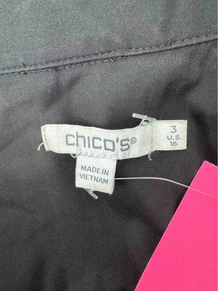 Size 16 Chico's Black Dress