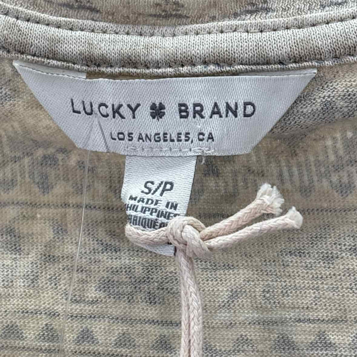 Size S LUCKY Beige Shirt