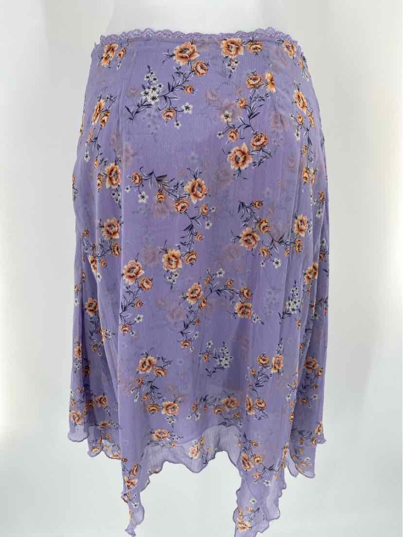 Size XS FREE PEOPLE Purple Skirt