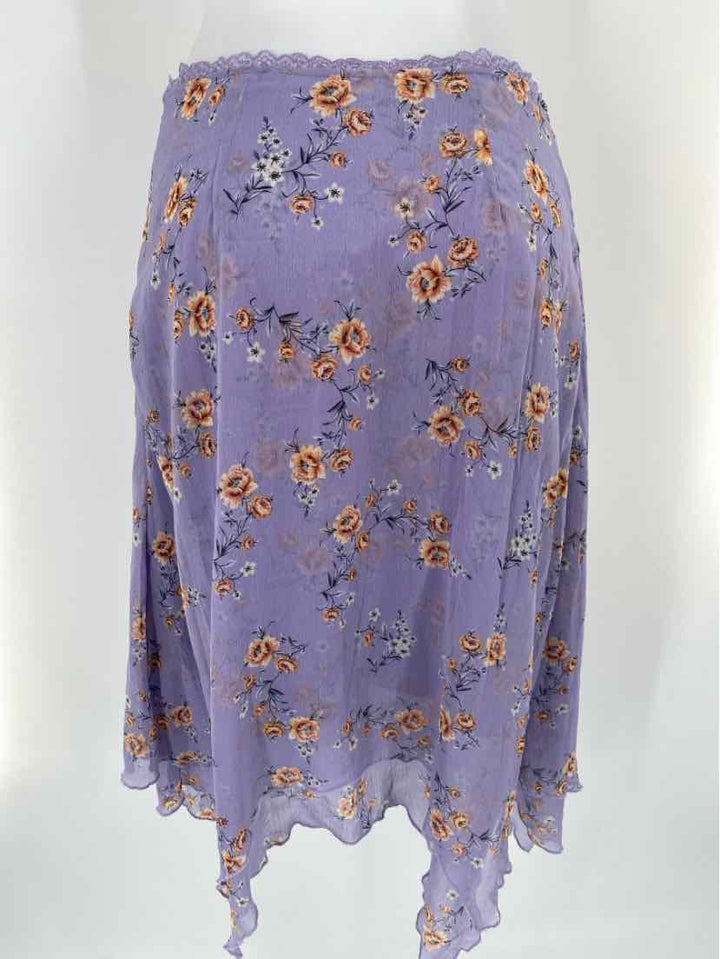 Size XS FREE PEOPLE Purple Skirt