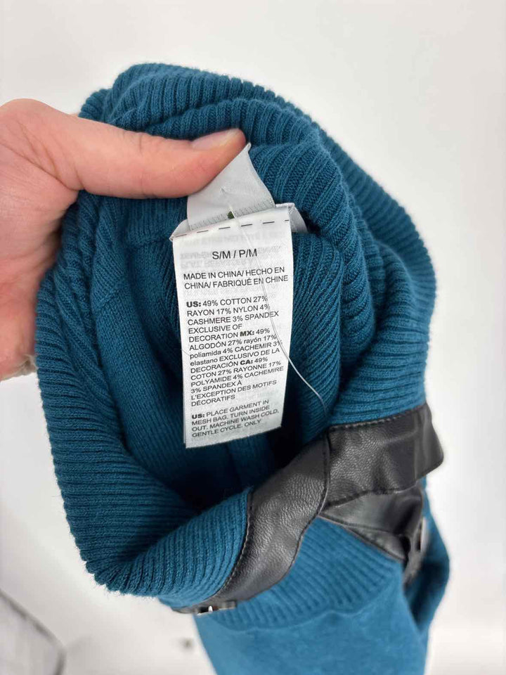 Size S/M Chico's Teal Sweater