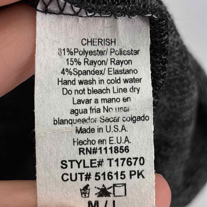 Size M/L Black Sweater