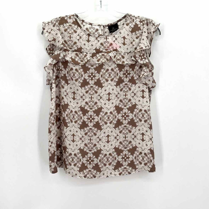 Size S WORTHINGTON Brown Shirt