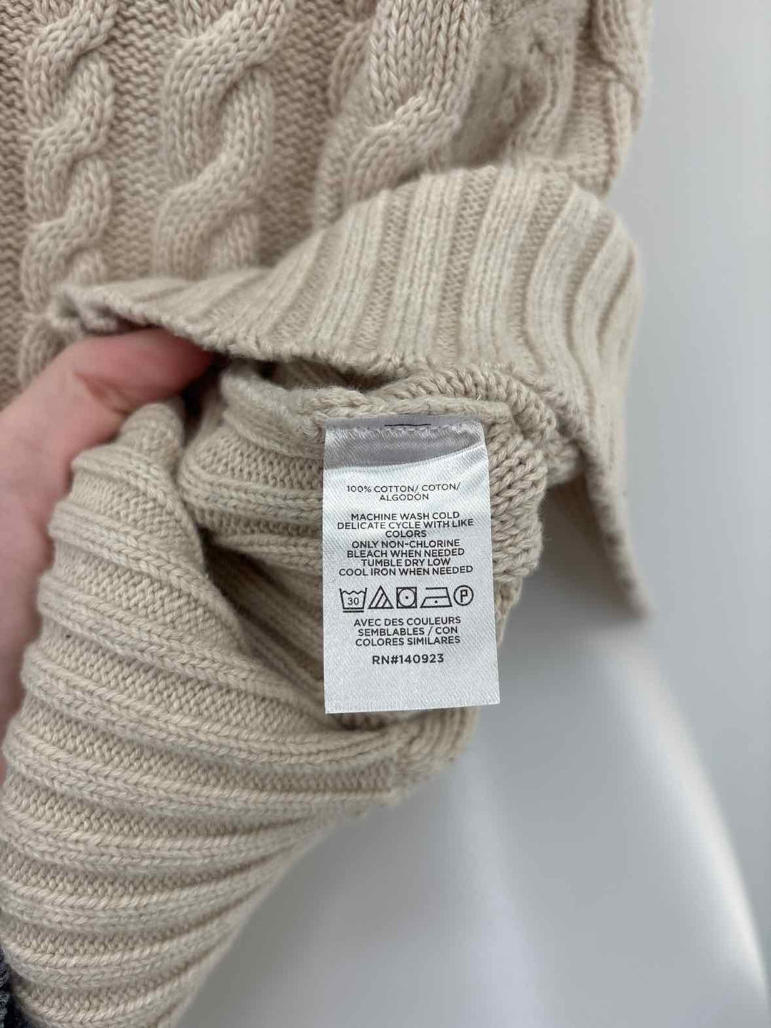 Size L LOFT Beige Shirt