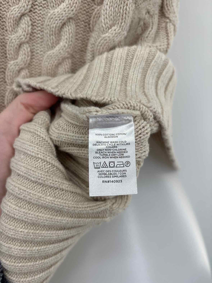 Size L LOFT Beige Shirt