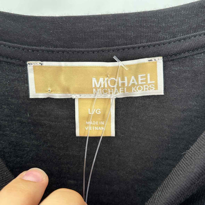 Size L Michael Kors Black Sweater