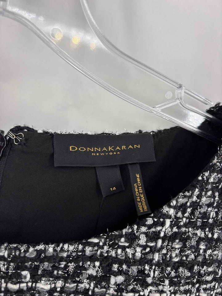 Size 14 DONNA KAREN Black Dress
