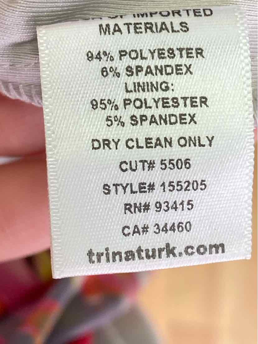 Size XL TRINA TURK PINK PRINT Skirt